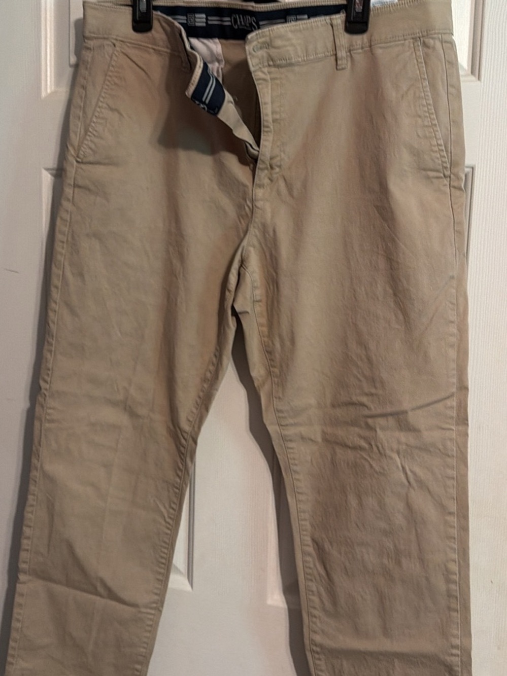Chaps Men’s Tan Cotton Chino Pants